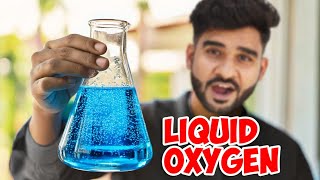 Drinking Liquid Oxygen at Home  100 Pure [upl. by Ronny]