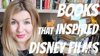 Top 10 Books That Inspired Disney Films  BookBreak [upl. by Peggi]