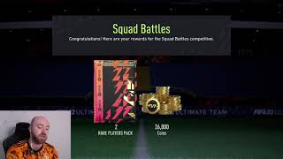 FIFA 22 ELITE 1 SQUAD BATTLE REWARDS [upl. by Yenoh]