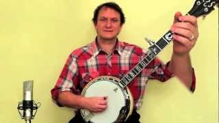 Banjo for beginners  play Cripple Creek [upl. by Dnaletak82]