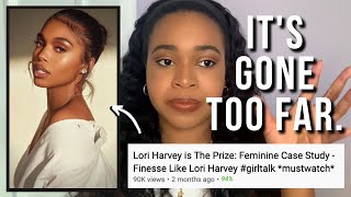 Black Femininity Youtube and the Lori Harvey OBSESSION is killing my people [upl. by Calondra24]