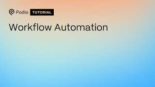 Workflow Automation [upl. by Winnie]