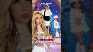 TOP MODEL VS NEW MODEL in DRESS TO IMPRESS on ROBLOX… W nicoblox [upl. by Devan85]