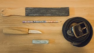 HOW to MAKE a KNIFE SHARPENING STROP From an OLD LEATHER BELT [upl. by Hauck70]