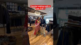 Baat sahi hai na 🧐🤨 wedding marriagepreparation weddingshopping weddingsaree indianwedding [upl. by Alyt350]