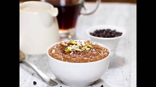 Chocolate Oatmeal  Chocolate Oatmeal Recipe [upl. by Eelak]