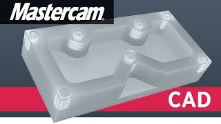 Mastercam CAD Tutorial  Designing The TITAN 1M FREE Resources [upl. by Courtund]