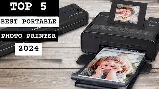 Best Portable Photo Printer 2024 don’t buy one before watching this [upl. by Aillicirp216]