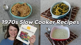 1970s SLOW COOKER RECIPES for Cozy Dinners at Home [upl. by Danella]