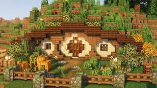 Minecraft How to Build a Hobbit Hole [upl. by Reamonn]