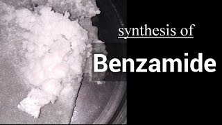 Benzamide  Organic synthesis [upl. by Bernetta]