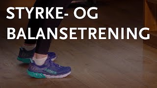 TRENING FOR KREFTPASIENTER Styrke og balansetrening [upl. by Rosmunda140]