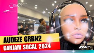 🎧 The Sound of Audeze CRBN2 Electrostatic Headphone Binaural Recording Demo  CanJam SoCal 2024 [upl. by Aoket508]