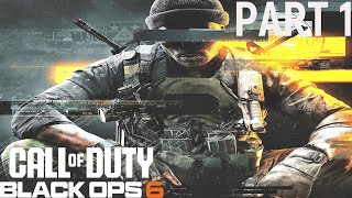 CALL OF DUTY BLACK OPS 6 Gameplay Walkthrough Campaign Part 1 FULL GAME 4K 60FPS  No Commentary [upl. by Sixel]