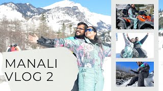 Manali Vlog 2  adventure activities in Manali  travel manali himachal prasmitarath [upl. by Kjersti21]