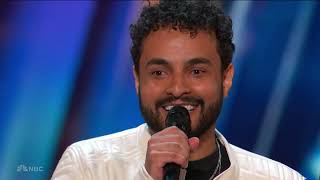 Gabriel Enrique  Run to You  Best Audio  Americas Got Talent  Auditions 8  August 1 2023 [upl. by Charmane]