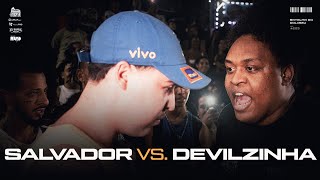 PEGOU FOGO 🔥🔥 SALVADOR SP X DEVILZINHA  GRANDE FINAL  BATALHA DO COLISEU  EDIÇÃO 203 [upl. by Briant3]