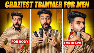 Top 5 Best Trimmers for Men in India 2024  InDepth Comparison and Reviews 🔥 [upl. by Dowling]