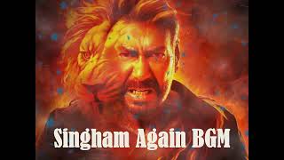 Singham Again Entry BGM  Ajay Devgan  Akshay Kumar  Tiger Shroff  Ranveer Singh  Arjun Kapoor [upl. by Aitekram]