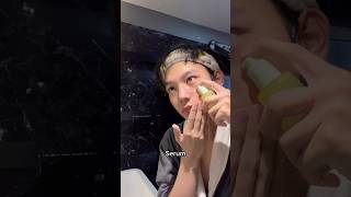 How to layer your skincareshorts skincare koreanskincare kbeauty skincaretips korean song [upl. by Gratianna]