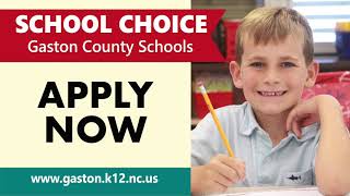 SCHOOL CHOICE in Gaston County Schools [upl. by Jat978]