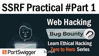 SSRF Server Side Request Forgery  Practical Demonstration 1 Basics [upl. by Atelahs]