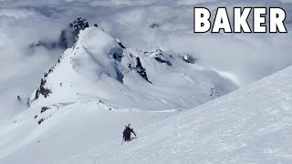 Baker  Skiing Some Cascade Volcanoes 35 [upl. by Marcille]