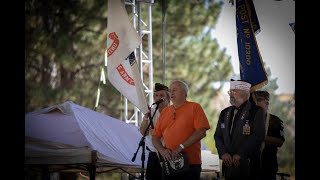 Dedication of the Bobby Chambers Memorial Highway Potlatch Idaho USA [upl. by Licastro946]