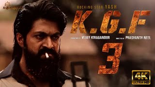 KGFChapter 3 New Hindi Dubbed Full Movie 4K factsYashSanjay DuttRaveena SrinidhiPrashanth Neel [upl. by Crispas]