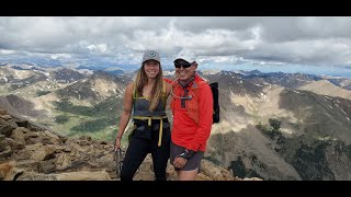 Mount Elbert 14440  A Colorado Fourteener  South TH to the Summit  155ish miles5000 of gain [upl. by Dracir868]