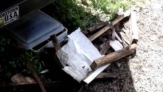 RV repair to back wall and slide out rebuild [upl. by Sarita]