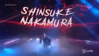 Shinsuke Nakamura Entrance  WWE Monday Night Raw November 06 2023 [upl. by Ajnot]