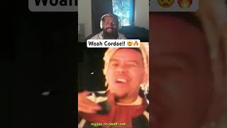 Cordae Went Crazy 🤯🔥 reaction cordae lilwayne shorts [upl. by Ydna]