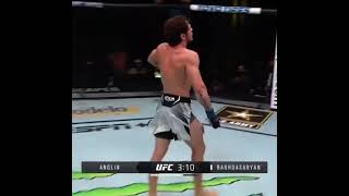 UFC Headkick KO Melsik Baghdasaryan [upl. by Natie496]