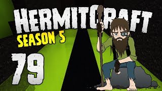 HermitCraft 5  MEGA Flying Nether TUNNEL of doom  79 Minecraft 112 [upl. by Corbet695]