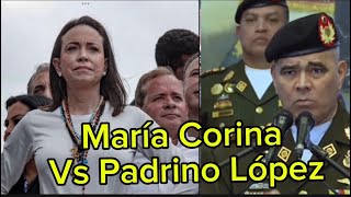 María Corina vs Padrino López [upl. by Aara]