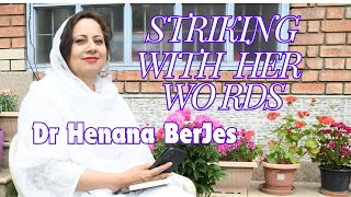 Striking With Her Words Dr Henana Berjes [upl. by Dlnaod803]