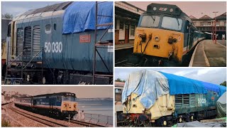 Class 50 restoration continues New video of 50029 50030 amp 50037s cab [upl. by Haines]