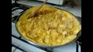 Omelette aux Pommes de Terre Potato OmeletteSuzannes recipe Paris [upl. by Stroup657]