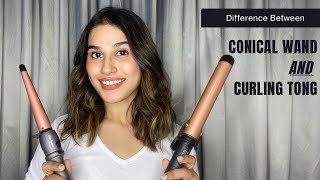 How is a curling wand different from a curling tong [upl. by Ahsar]