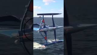 catamaran capsized crew falls 15 meters in the water sailing extreme [upl. by Reivaxe]