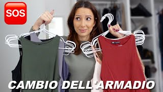 CAMBIO DELLARMADIO amp DECLUTTERING DEI VESTITI ESTIVI [upl. by Gnek688]