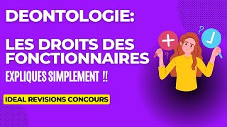 Les droits des fonctionnaires expliqués simplement [upl. by Elbon]