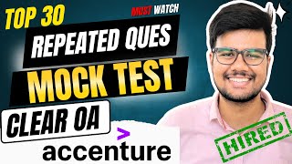 Accenture Online Assessment 2024  Free Mock Test  Updated Questions amp Pattern 🔥 [upl. by Saihttam]