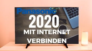 Panasonic Fernseher 2020 mit Internet verbinden [upl. by Diahann]