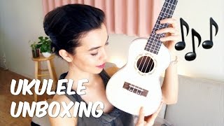 How to tune a NEW ukulele amp unboxing video [upl. by Licko]