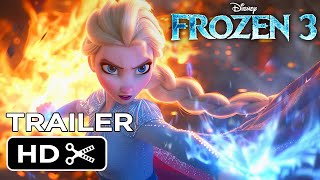 FROZEN 3 2025  Teaser Trailer  Walt Disney Animation Concept 4K [upl. by Eicam]