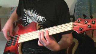 Protest The Hero  Sequoia Throne Bass Cover [upl. by Penhall]