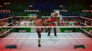 Bianca Belair face Jade Cargill on Wrestlemania 40 2K23 Woman championship title [upl. by Nnylekoorb765]