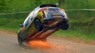 Rallye de Wallonie 2024  Insane Jumps Mistakes amp Raw sound [upl. by Lucy]